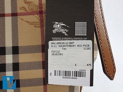 burberry barcode|Burberry check logo.